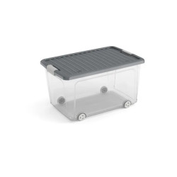 BAC RANGEMENT PRO 50L GRIS