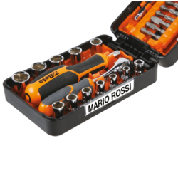COFFRET DOUILLES 6P 21 EMBOUTS ACCESS 900/C39N