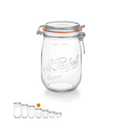 LOT 6 BOCAUX LE PARFAIT SUPER 1L 85mm