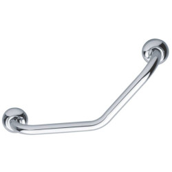 BARRE APPUI COUDEE LAITON CHROME