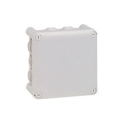 BOITE DERIV. PLEXO 130x130mm