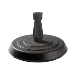PIED PARASOL BETON GRIS 14kg ROND