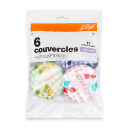 COUVERCLE CONFITURIER DECOR FRUITS D82mm SB6