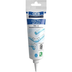 COLLE PVC GEL PLUS TUBE 125ML PEGBORDABLE