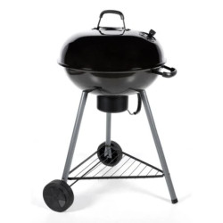BBQ CHARBON BOIS INVENTIV BAZALT D57CM H104CM NOIR