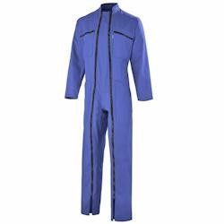 Combinaison 1 fermeture 100% coton bleu Bugatti