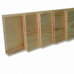 PLINTHE PIN RUSTIQUE 70x10 2m SB5