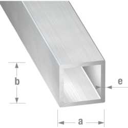 Tube carré Alu