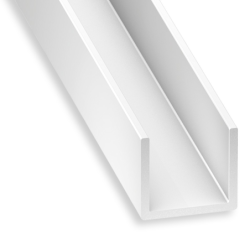 U PVC Blanc