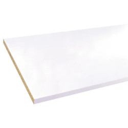 TABLETTE MELAMINEE BLANC 250x50 18mm
