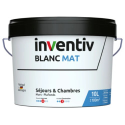 Peinture Blanche Inventiv Mur/Plafond Mat