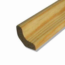 CORNICHE MODERNE PIN 13x13 2m40