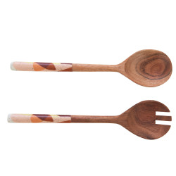 LOT DE 2 COUVERTS ELENA