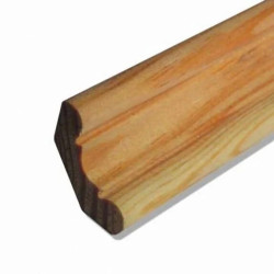 CORNICHE CLASSIQUE PIN 17x17 2m40