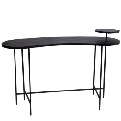 CONSOLE ALU NOIRE MAT
