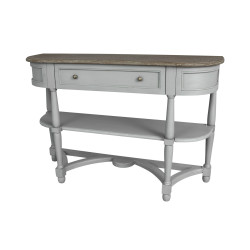 CONSOLE DRAPIER BOHEME GRIS