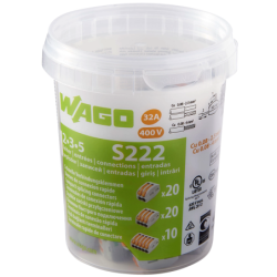 POT 50 BORNES WAGO S222 ASSORTIMENT