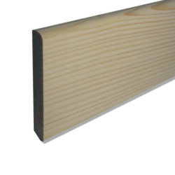 PLINTHE SAPIN NORD B.ARRONDI 70x9mm 2m05