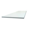 TABLETTE MELAMINEE BLANC 4 CHANTS 120x60cm 18mm