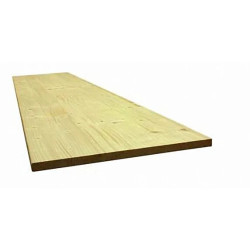 TABLETTE SAPIN COLLEE S/F 120x20cm EP18mm