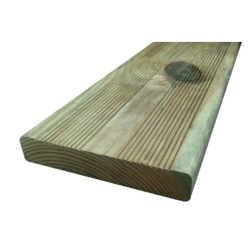 LAME TERRASSE CLASSE 4 PIN 2400x120x20mm 0.288M²