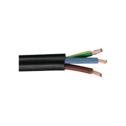 CABLE CAOUTCHOUC NOIR 3x1.5 ML