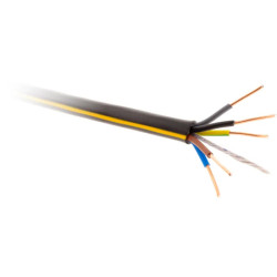 CABLE RIGIDE NOIR 5x2.5 ML