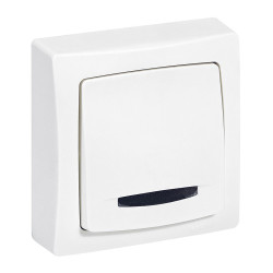 POUSSOIR SAILLIE LUMINEUX OTEO BLANC