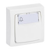 POUSSOIR SAILLIE PORTE ETIQ OTEO BLANC