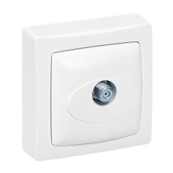 PRISE SAT TYPE F SAILLIE OTEO BLANC