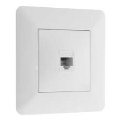 PRISE TELEPHONE RJ45 ARTEZO BLANC