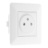 PRISE PUSH 2P+T ARTEZO 16A BLANC