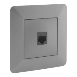 PRISE TELEPHONE RJ45 ARTEZO TITANIUM
