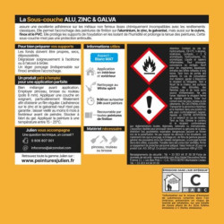 SOUS COUCHE J1 ALU/ZINC 0L5