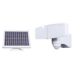 PROJ. SOLAIRE LED 2 TETES + IFR 10W NOIR