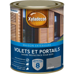LASURE VOLETS/PORTAILS ACRYL 1L GRIS URBAIN