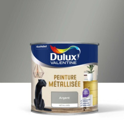 PEINTURE MÉTALLISÉE MULTISUPPORTS ARGENT 0,5 L