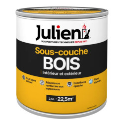 SOUS-COUCHES BOIS INTERIEUR / EXTERIEUR 2.5L