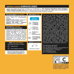 SOUS COUCHE SURFACES LISSES 0L5