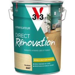 VITRIFICATEUR RENOVATION INCOLORE MAT 0.75L