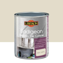 BADIGEON MEUBLE CUISINE BLANC CREME 1L