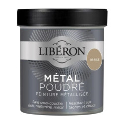 PEINTURE METAL POUDRE MAT ALUMINIUM 0.5L