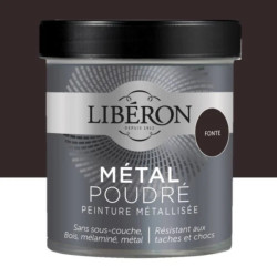PEINTURE METAL POUDRE MAT ALUMINIUM 0.5L