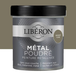 PEINTURE METAL POUDRE MAT ALUMINIUM 0.5L