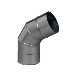 COUDE INOX 60' (HE) D125 3 PARTIES