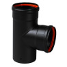 TE EQUERRE EMAIL NOIR MAT D80 (GRANULES)