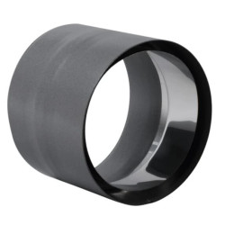 RACCORD ANTI-BISTRE NOIR MAT D125