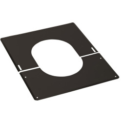 PLAQUE DE FINITION 0-30D INOX 125 NOIRE