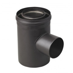 CONDUIT PRISE AIR BIOTEN NOIR ø 80/125 Piq. ø 80