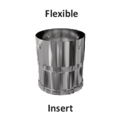 RACCORD DEPART INSERT INOX D150/156